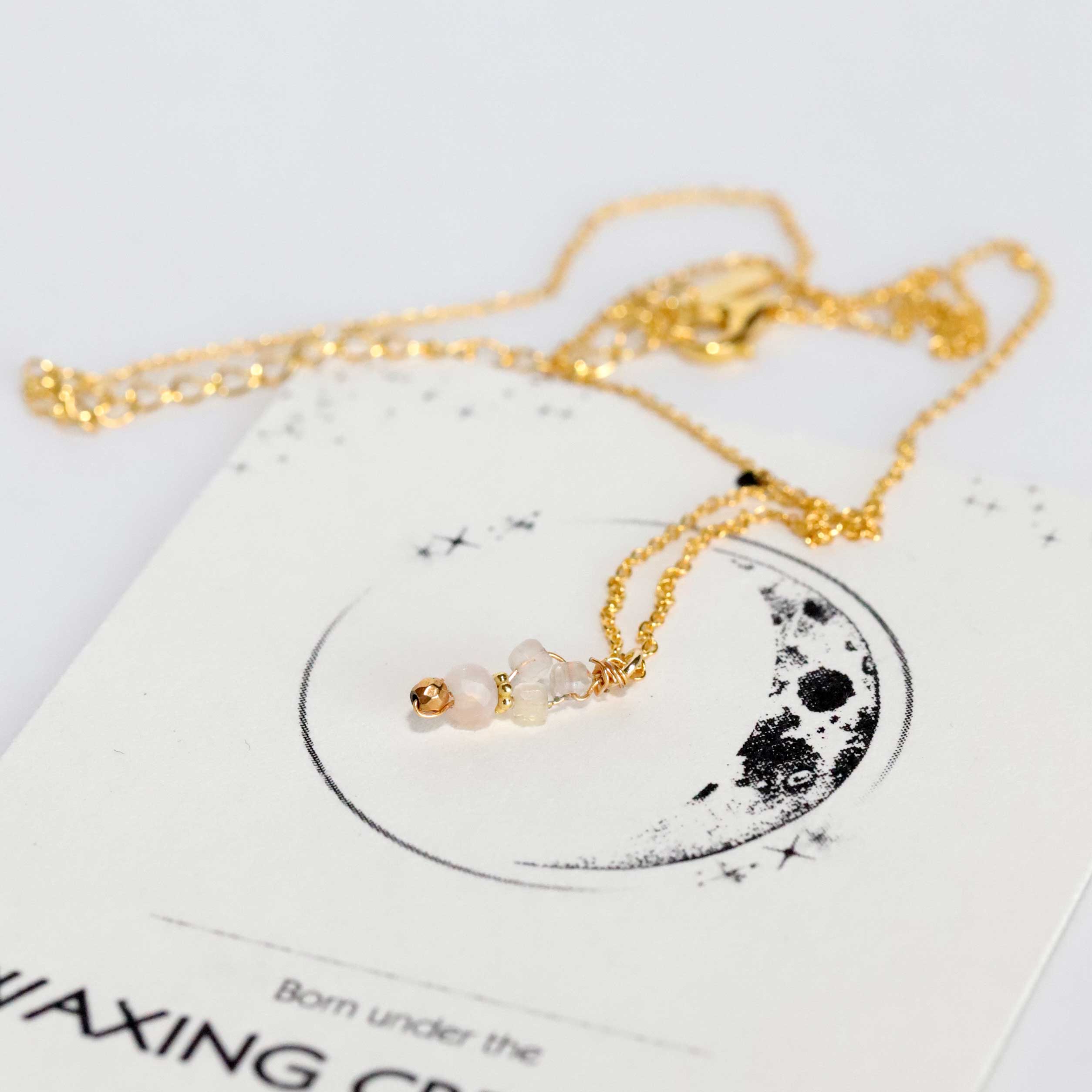 necklace with Citrine pendant