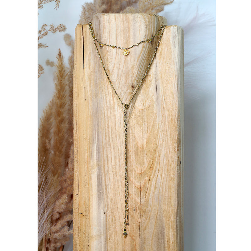 Wrap-Around Braided Necklace – Elegance and Modernity
