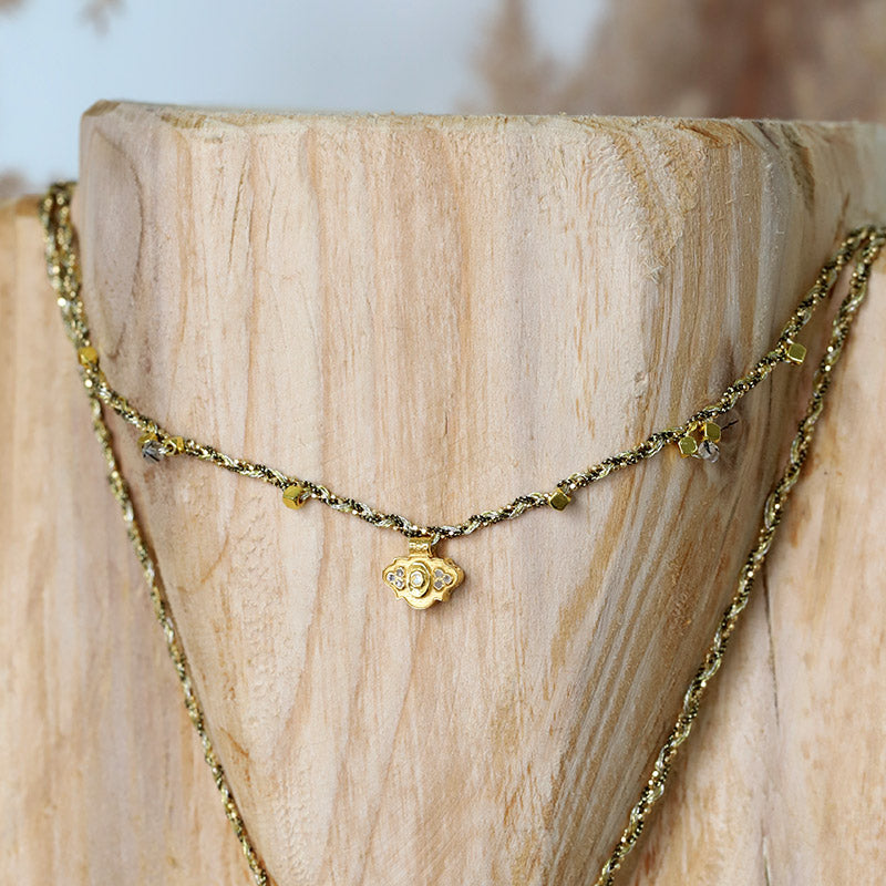 Wrap-Around Braided Necklace – Elegance and Modernity