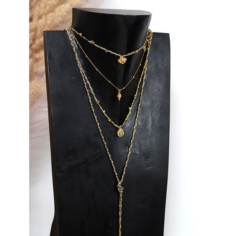 Wrap-Around Braided Necklace – Elegance and Modernity
