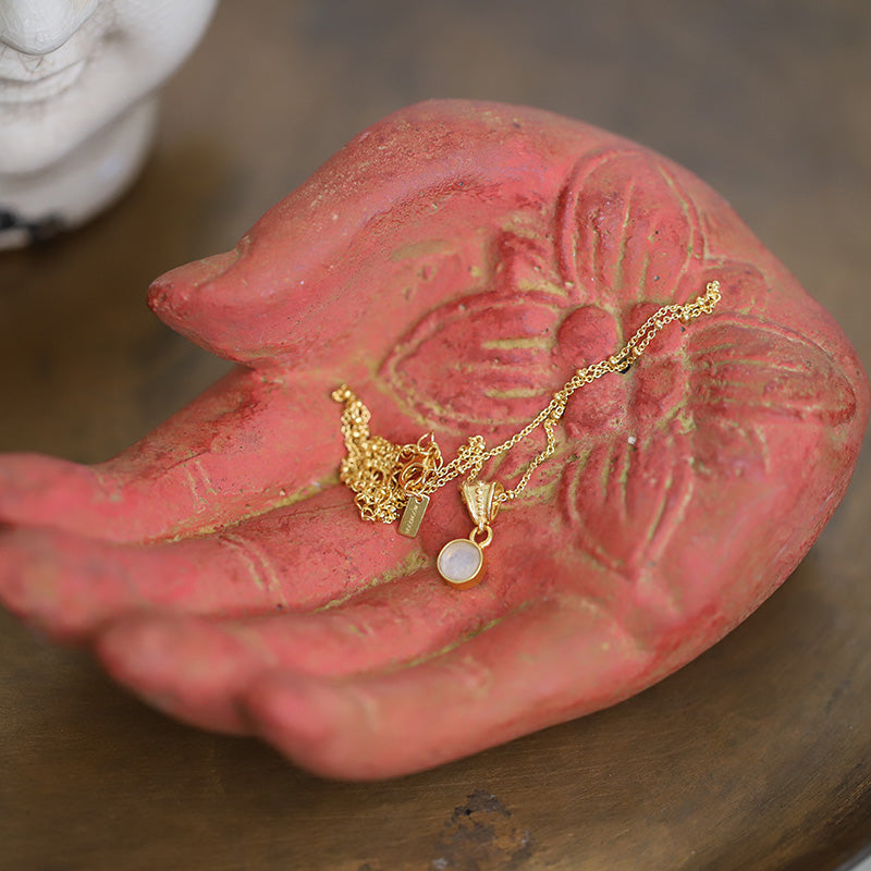 Collier avec pendentif pierre de lune MOONSOON