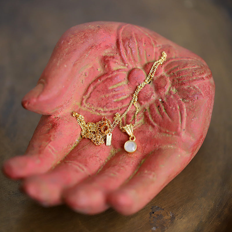 Collier avec pendentif pierre de lune MOONSOON