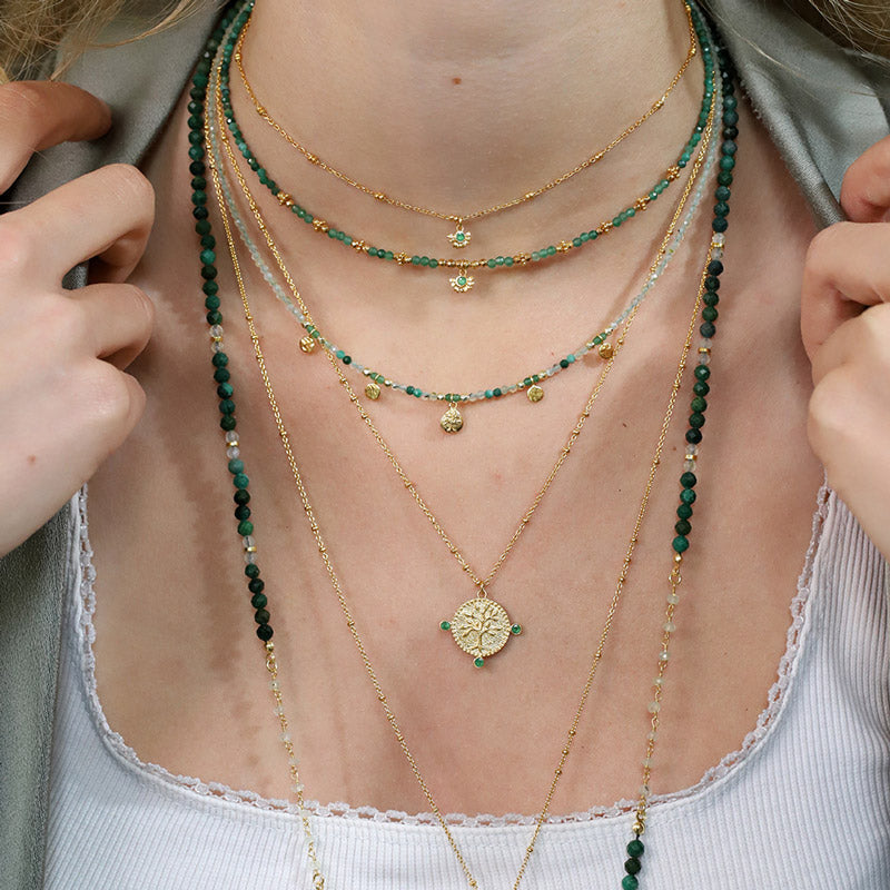Collier avec pendentif arbre de vie MOONSOON