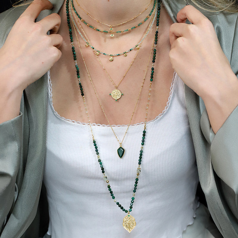 Collier avec pendentif arbre de vie MOONSOON