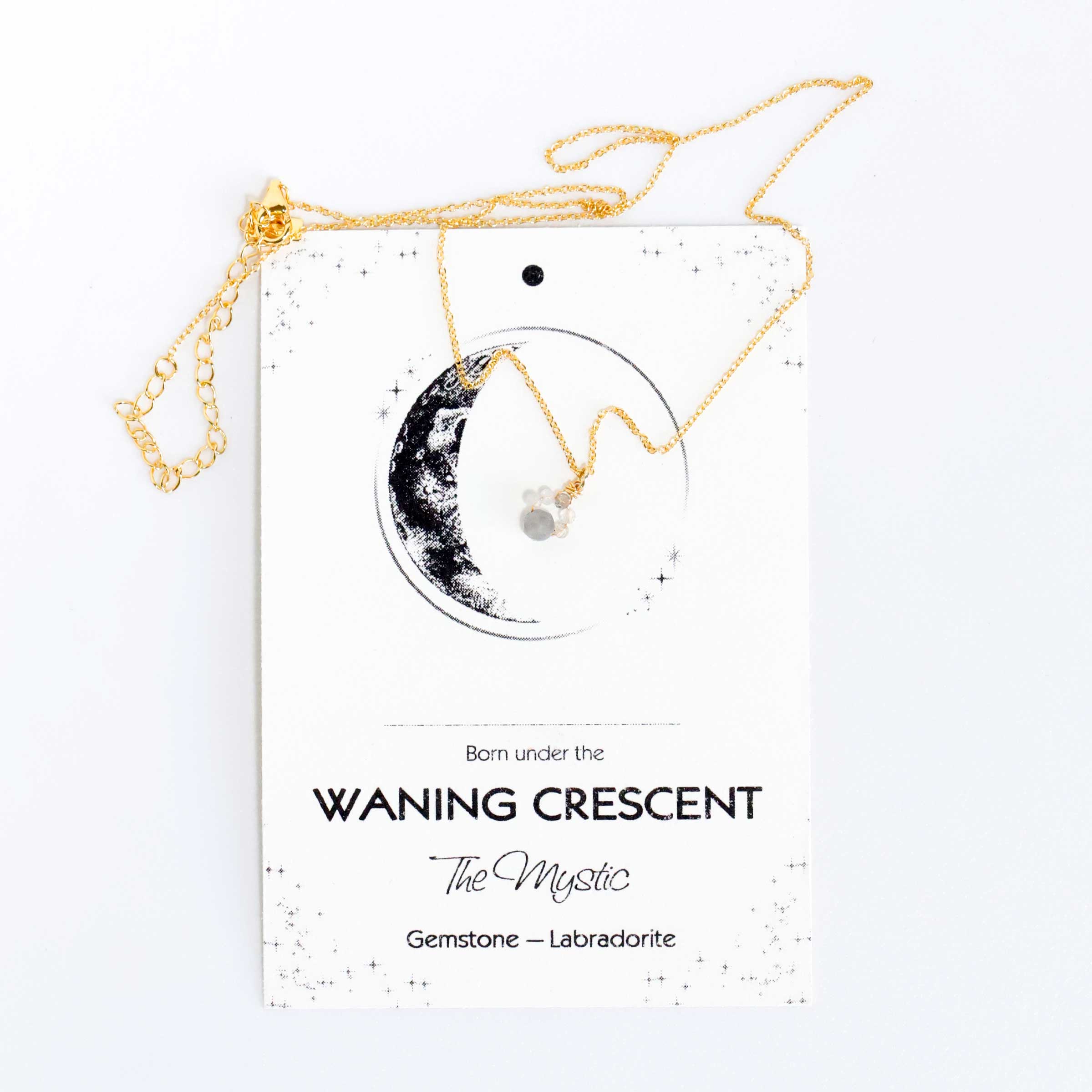 necklace with Labradorite pendant