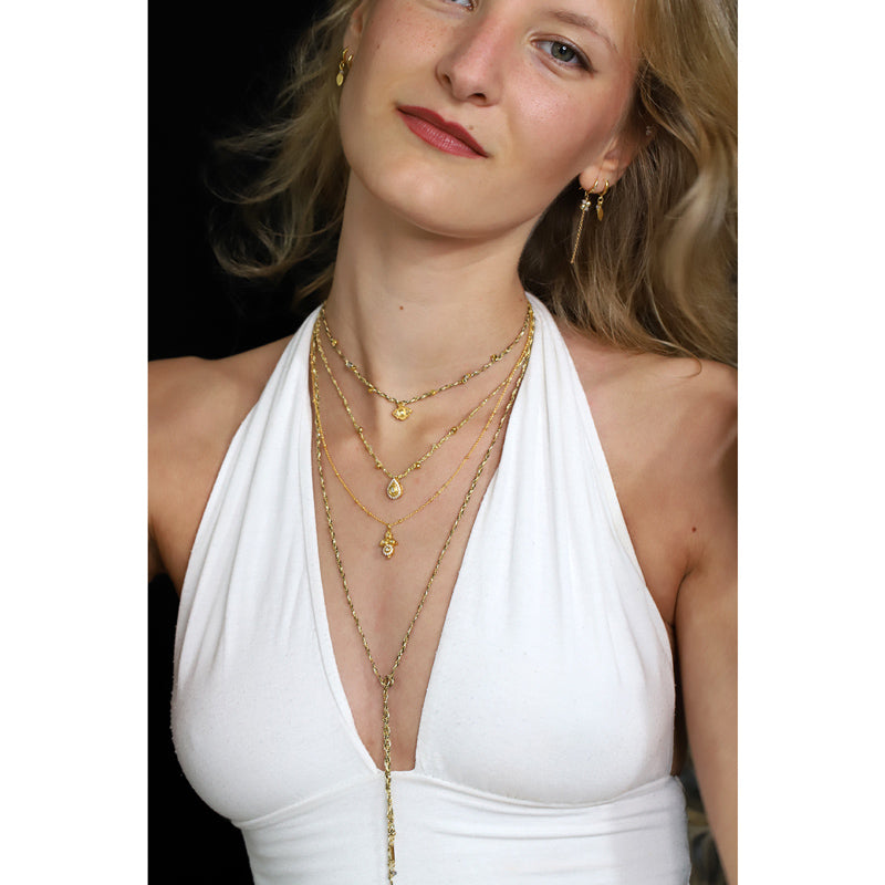 Wrap-Around Braided Necklace – Elegance and Modernity