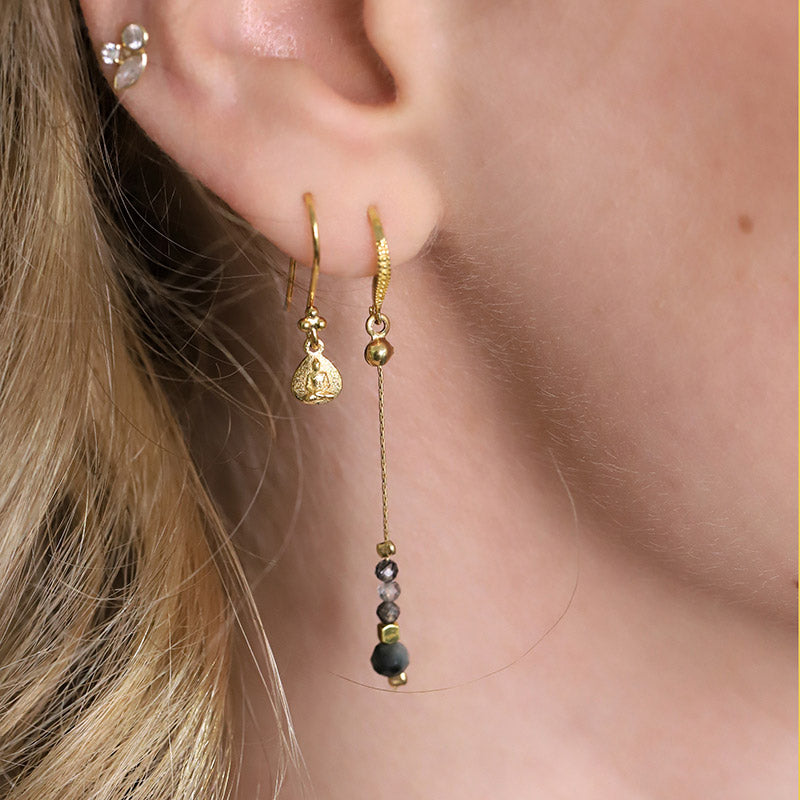 Boucles d'oreilles bouddha
