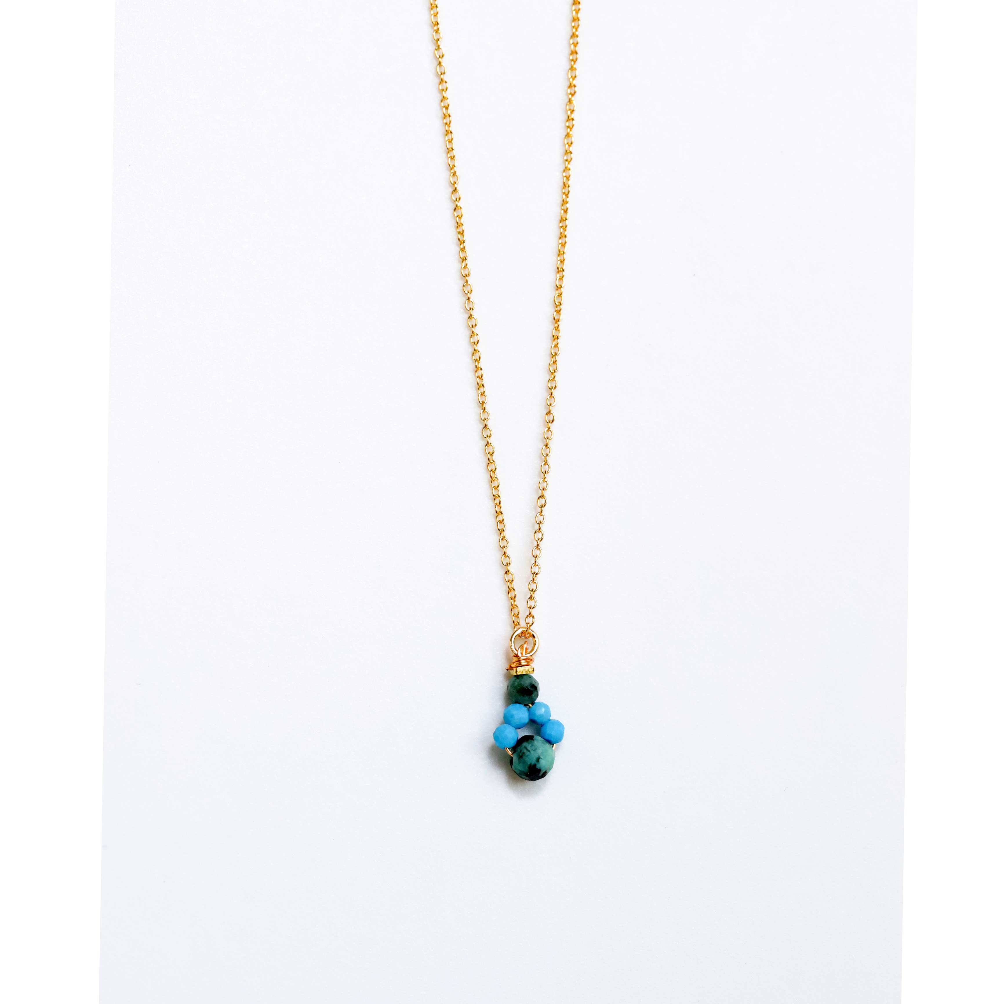 necklace with Turquoise pendant